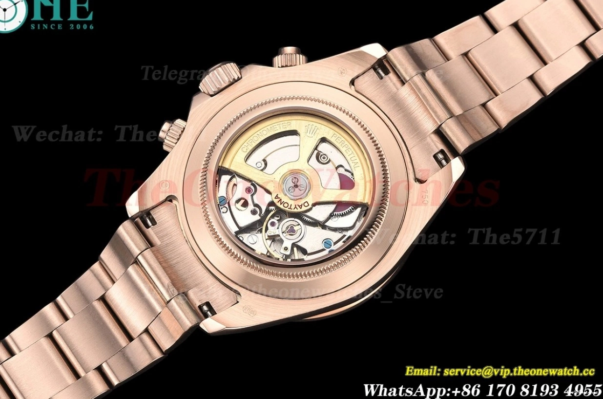 A3836 Black 40mm Dia Daytona RG RG GDF Dial 0217